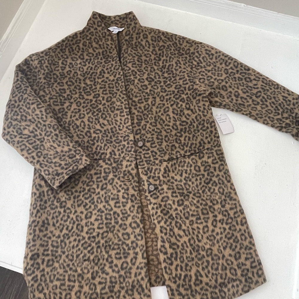 Old Navy Leopard Print Coat